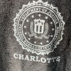 Grey FBI Charlotte T-Shirt